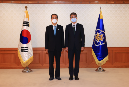 국가 감염병 위기대응 자문위 민간위원 위촉장 수여식