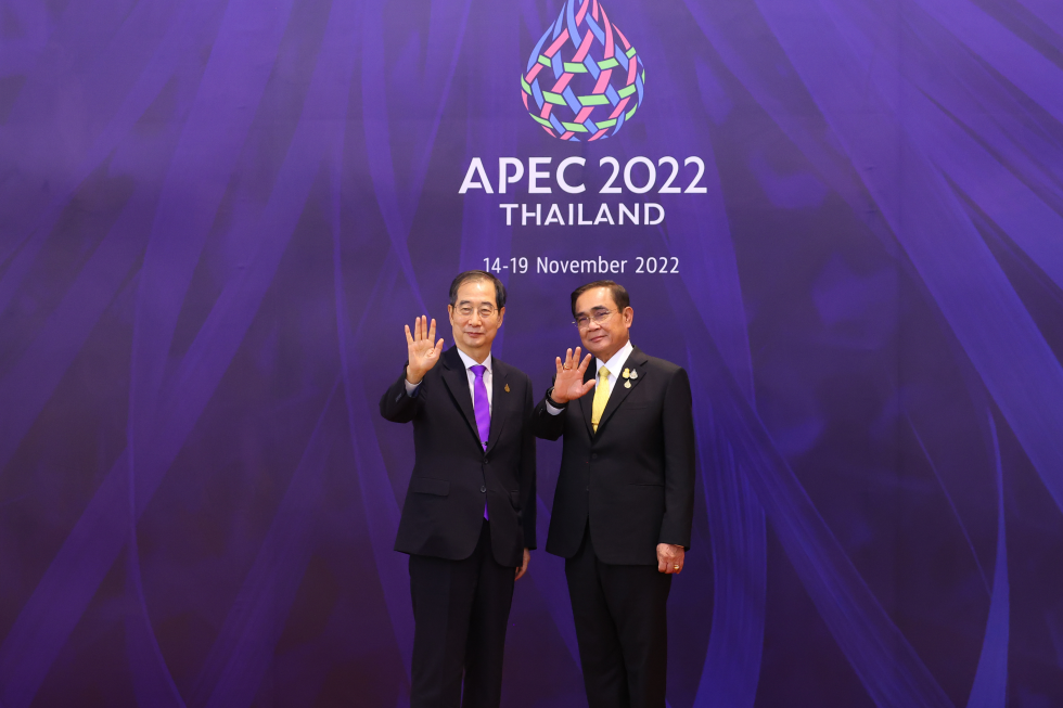 PM meets Thailand Prime Minister Prayuth Chanocha