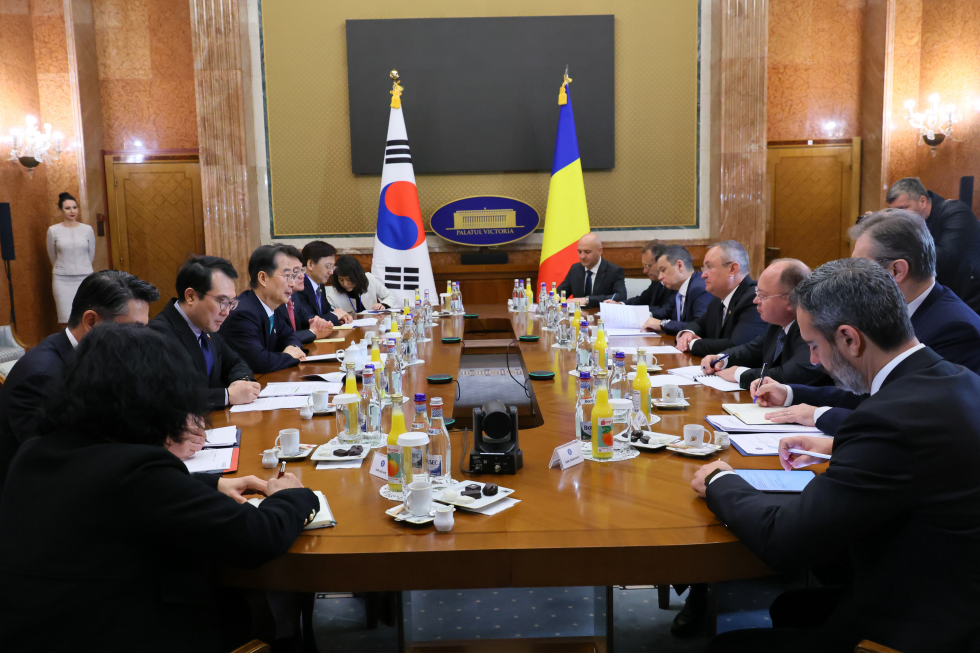 한-루마니아 총리 회담