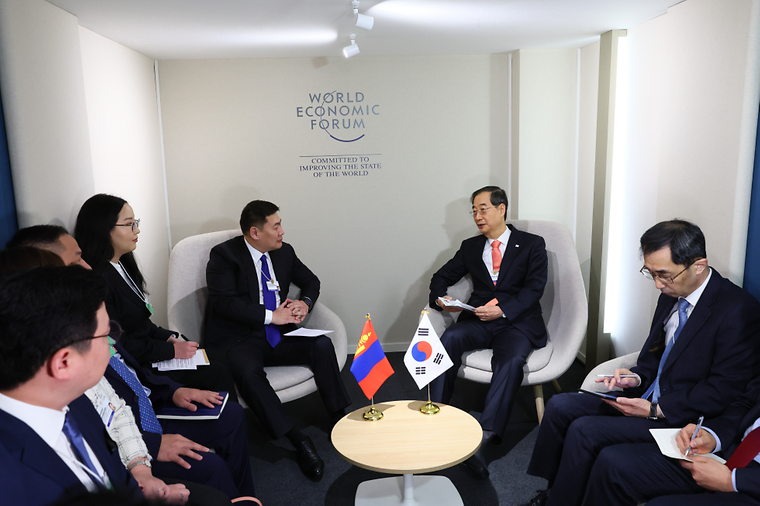 한-몽골 총리 회담