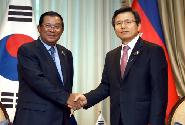 한-캄보디아 총리회담