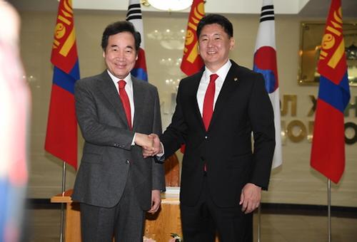 한-몽골 총리회담