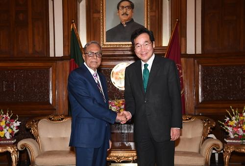 모하마드 압둘 하미드 방글라데시 대통령 예방