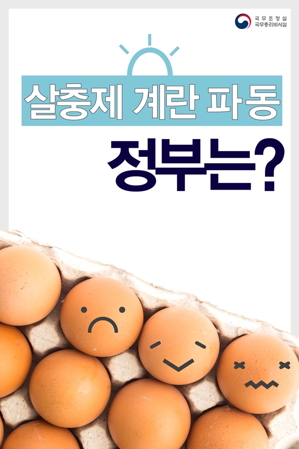 살충제 계란 파동, 정부는?