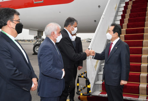 PM arrives in Tehran