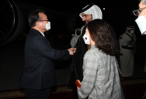 PM arrives in Doha