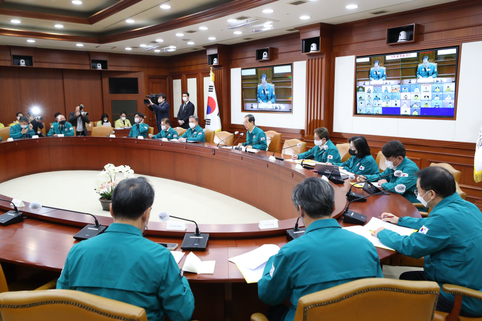 Meeting on Itaewon stampede & COVID-19