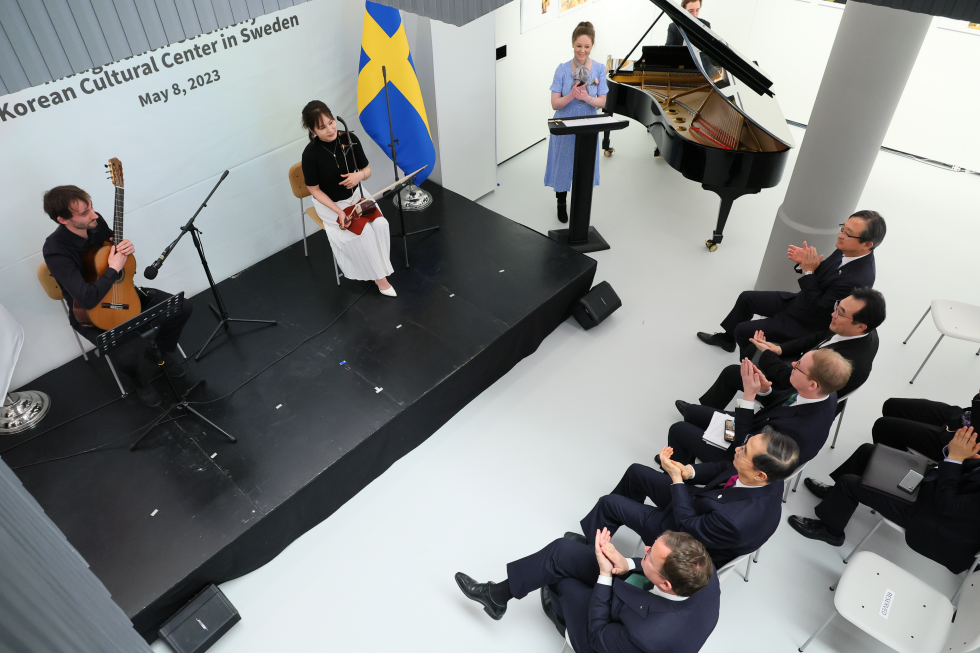 Korean culture center opens in Sweden