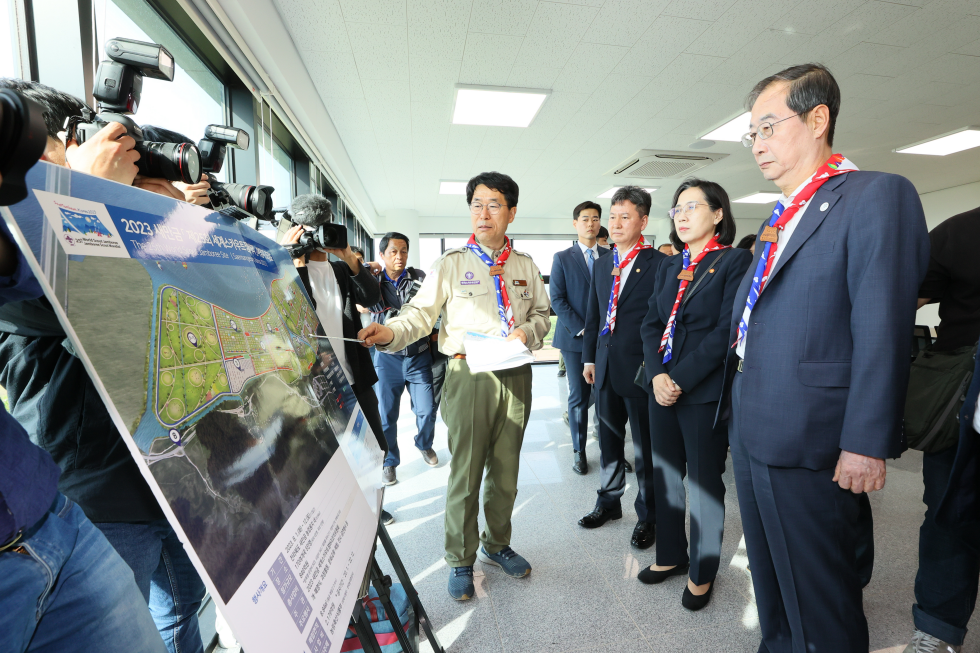 PM inspects World Scout Jamboree venue