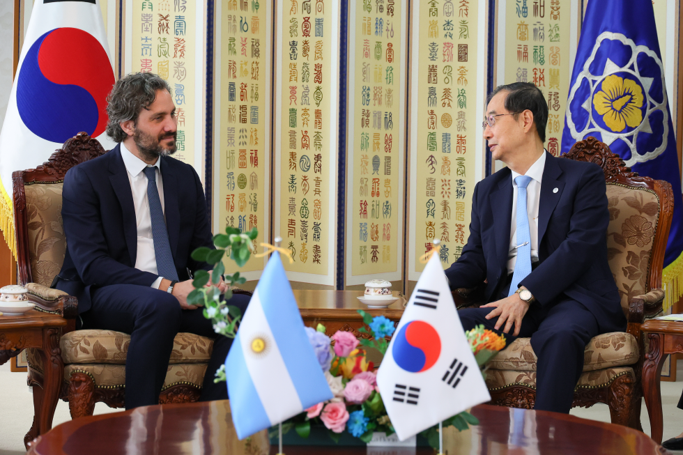 PM meets Santiago Cafiero, Argentine Foreign Minister