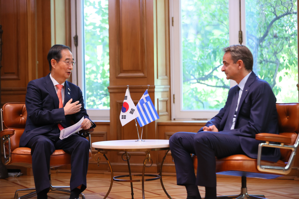 한-그리스 총리 회담
