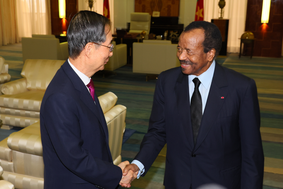 PM meets Cameroon's President