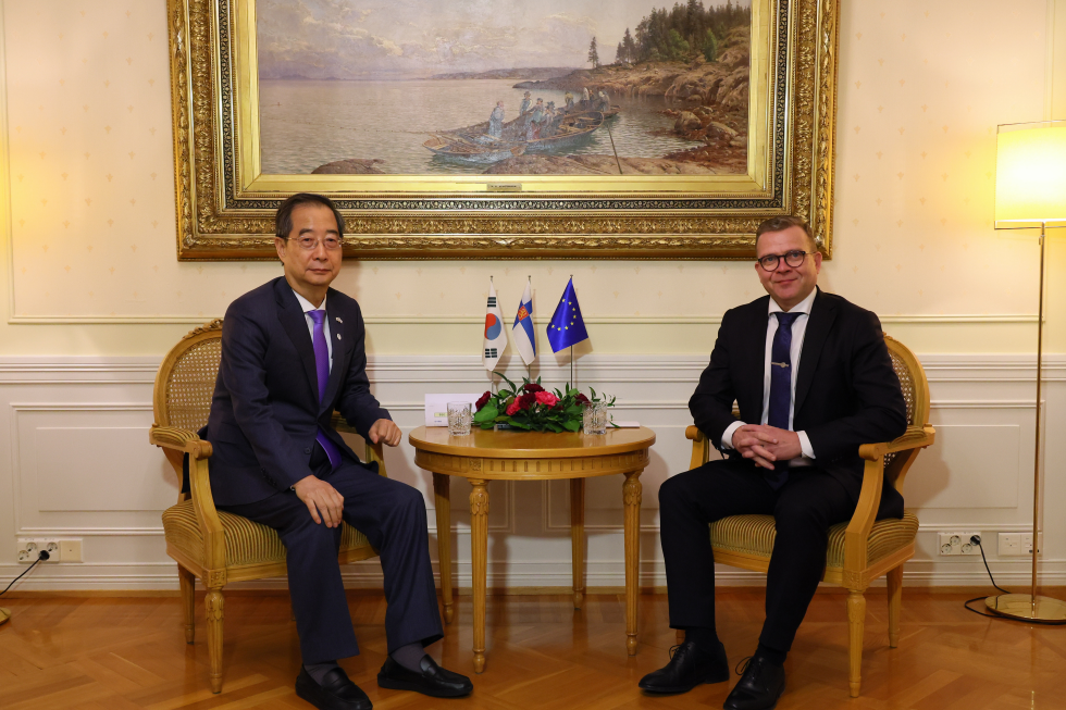 PM meets Finnish PM