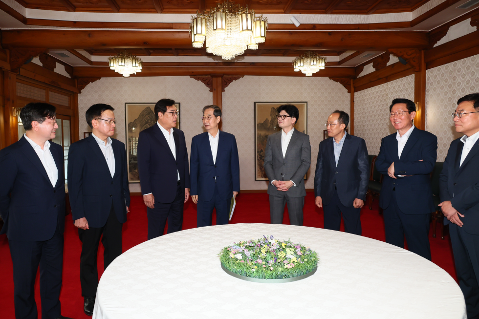 Ruling party-gov't meeting