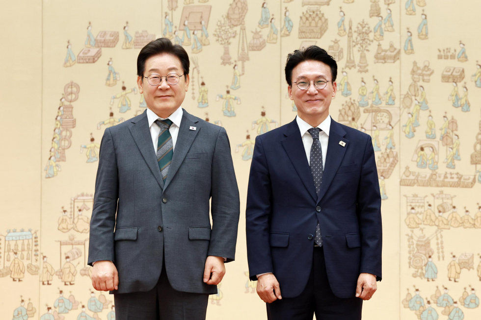 제49대 김민석 국무총리 임명장 수여식