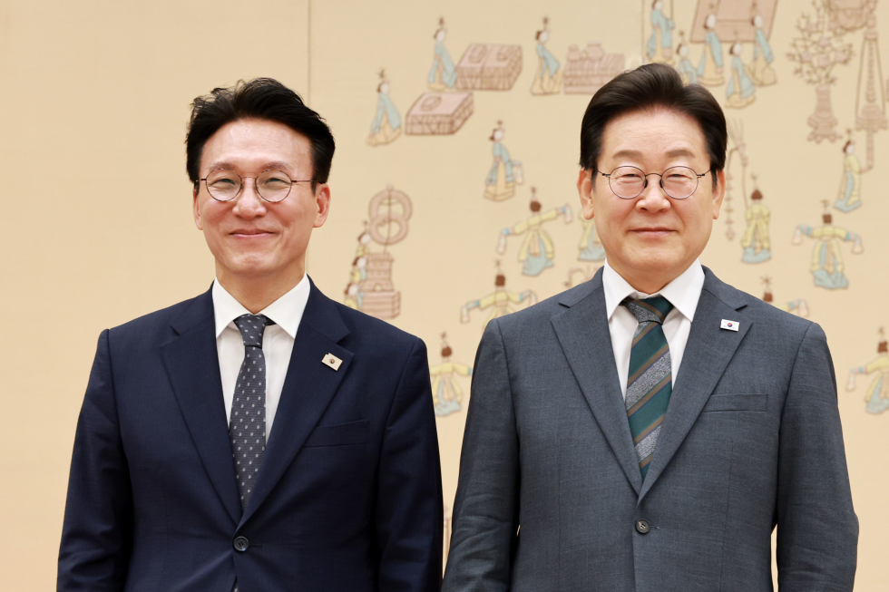 제49대 김민석 국무총리 임명장 수여식