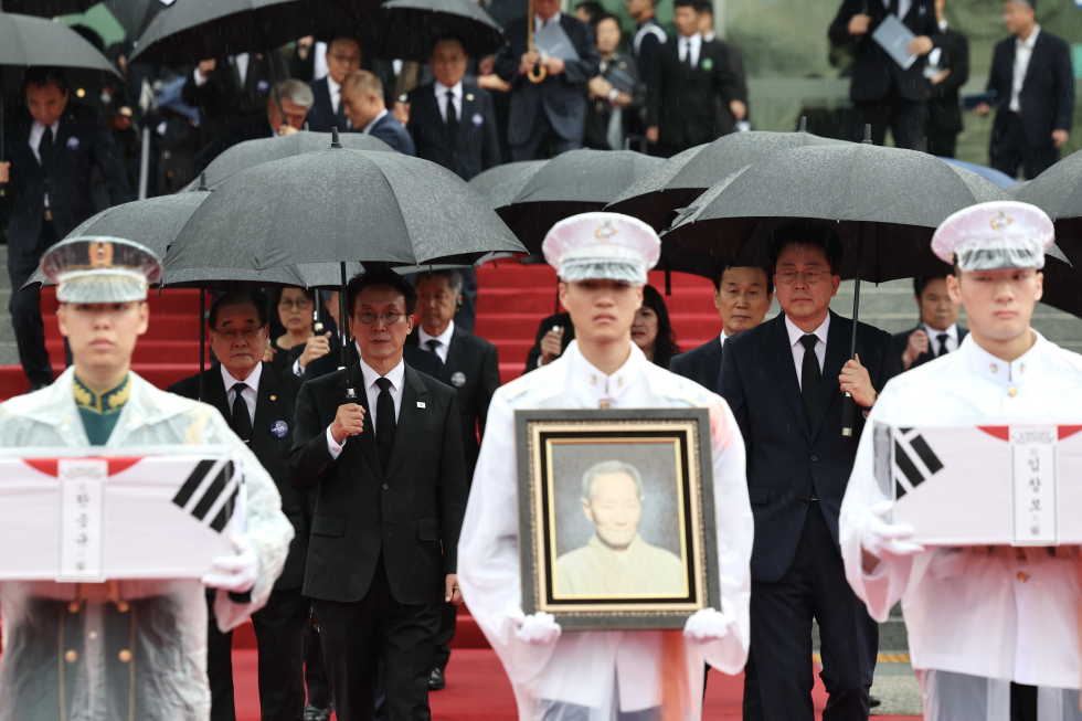 Remains of Korean independence fighter laid to rest