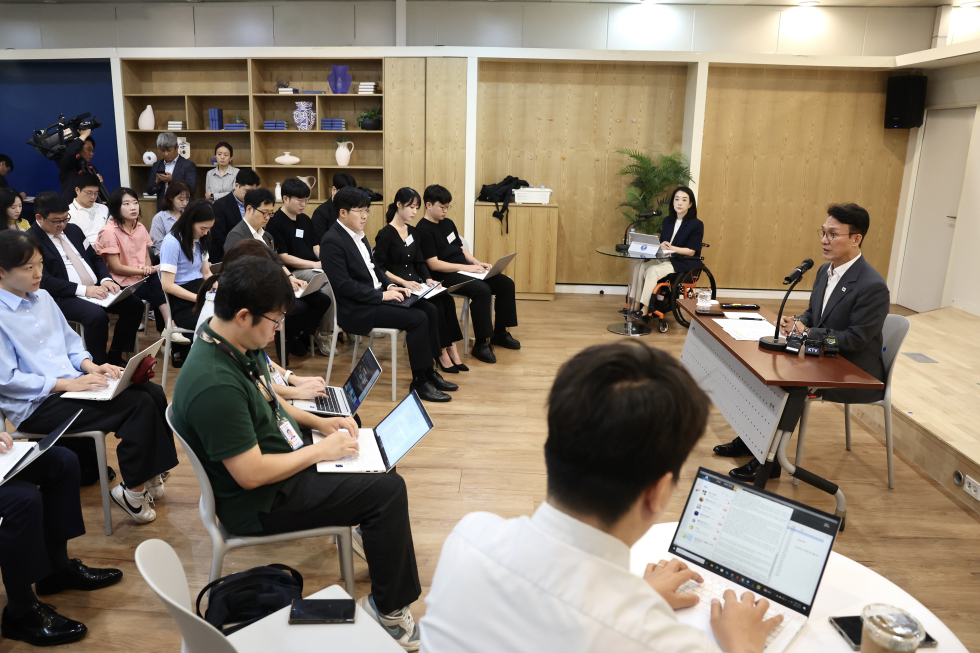 출입기자단 간담회
