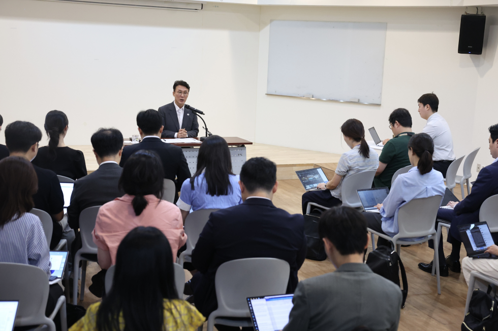 출입기자단 간담회