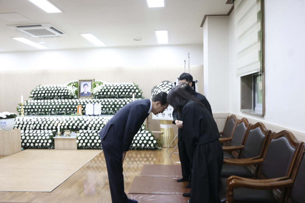 故 이재석 경장 빈소 조문
