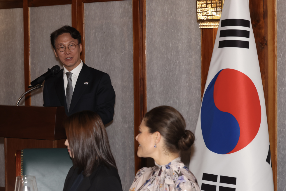 빅토리아 잉그리드 알리스 데씨리에 스웨덴 왕세녀 환영 만찬