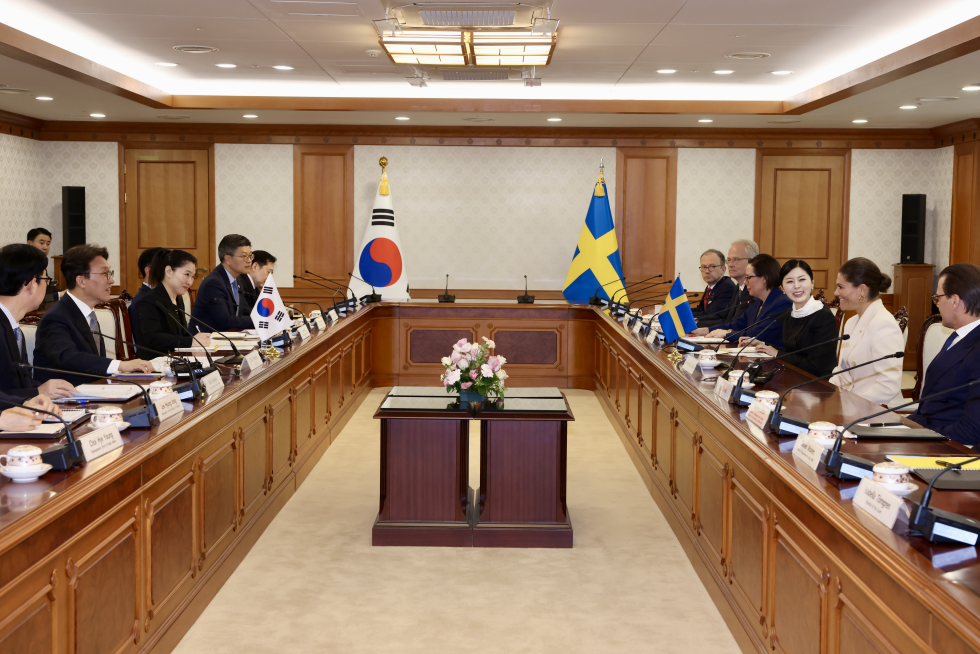 PM meets Victoria Ingrid Alice Desiree, Crown Princess of Sweden