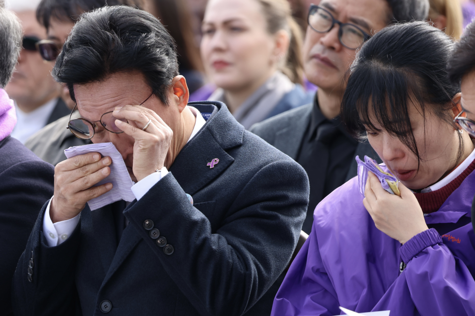 Memorial event for Itaewon crowd crush victims