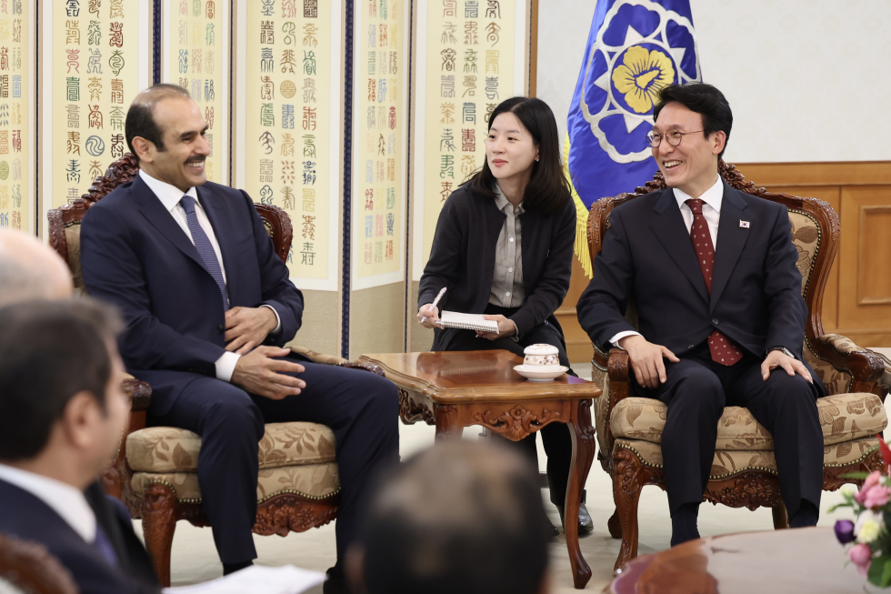 PM meets Qatar energy minister