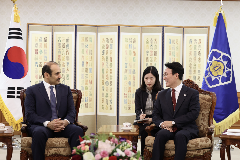 PM meets Qatar energy minister