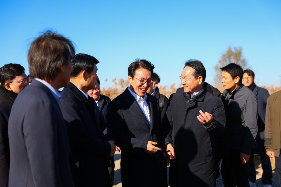 수도권 매립지 현장 방문