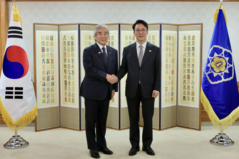 한일·일한 협력위원회 접견