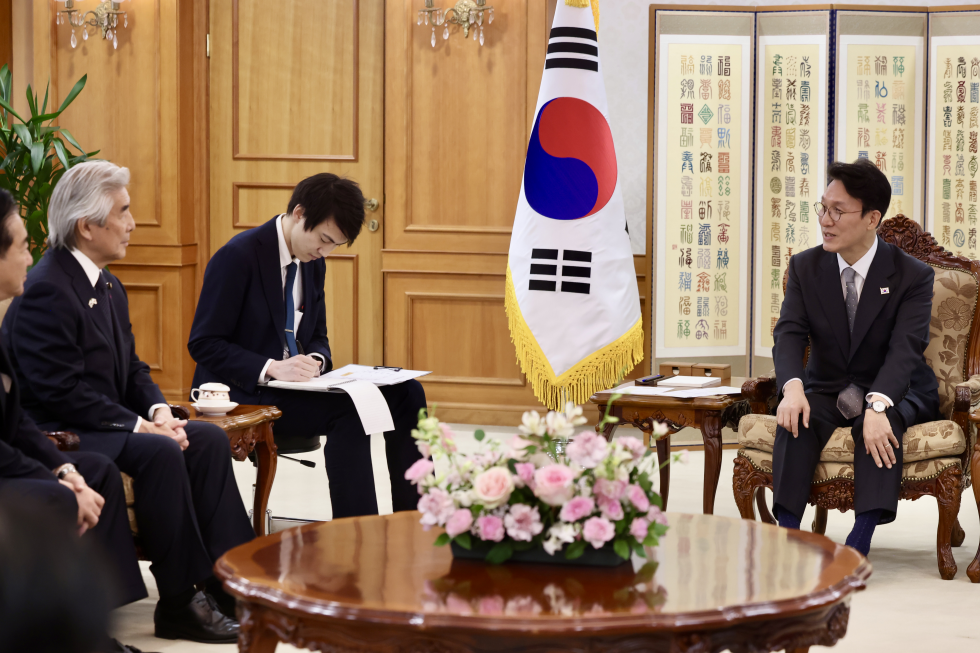 한일·일한 협력위원회 접견