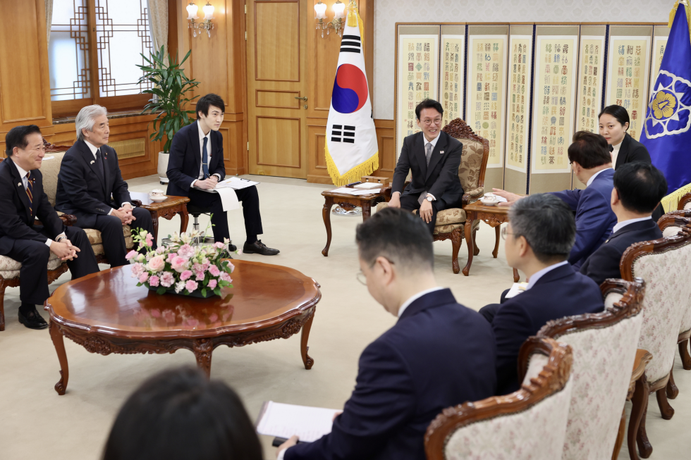 한일·일한 협력위원회 접견