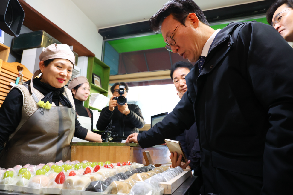 대전 제과 상점가 방문