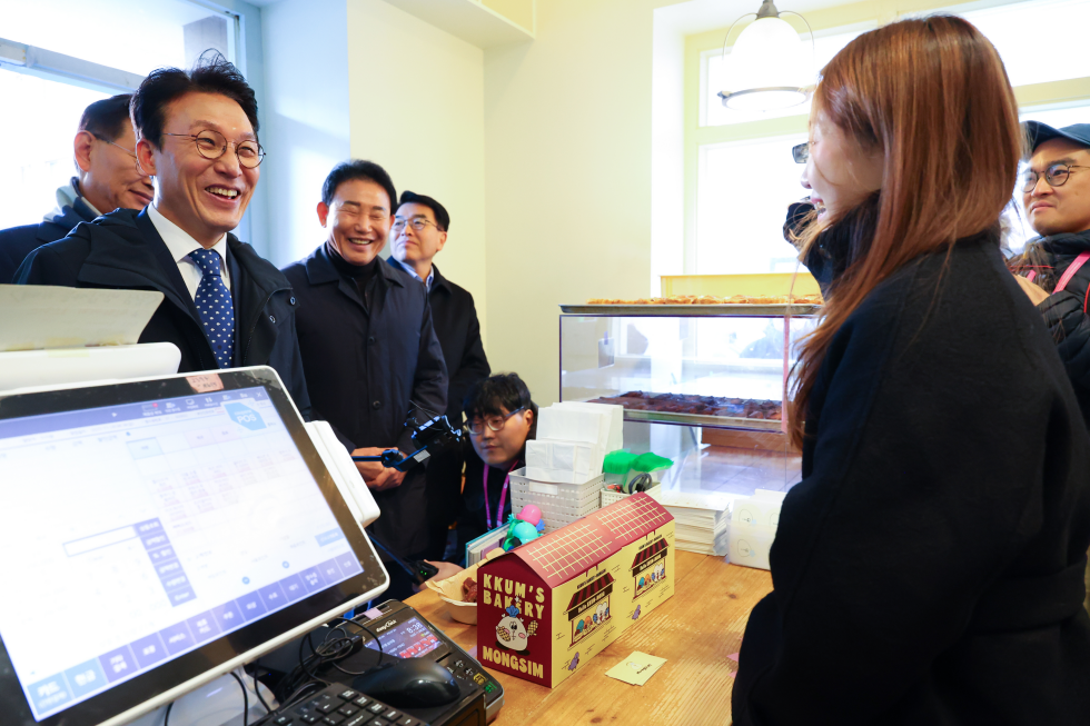 대전 제과 상점가 방문