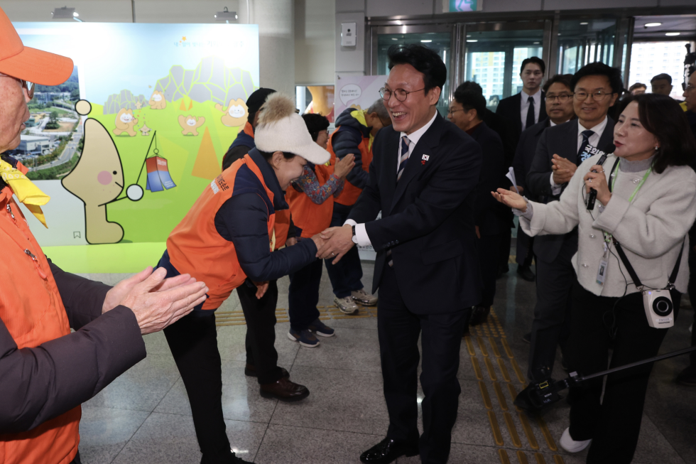 광주 빛고을 노인건강타운 현장방문