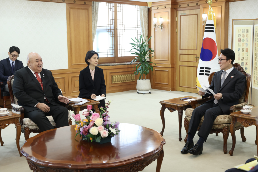 마이 피우 칼라 WHO 서태평양지역사무처 사무처장 접견