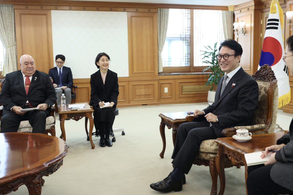 마이 피우 칼라 WHO 서태평양지역사무처 사무처장 접견