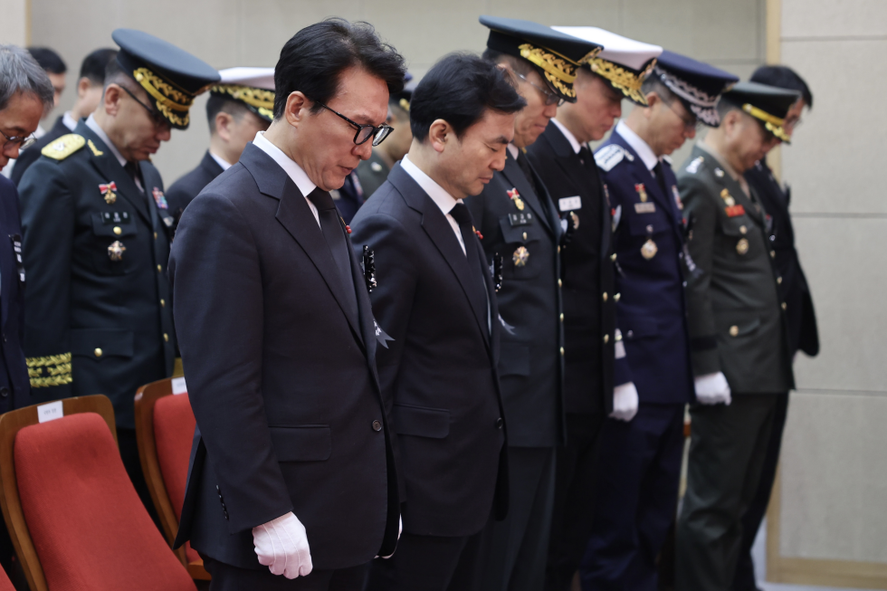 Ceremony for S. Korean soldiers killed in Korean War