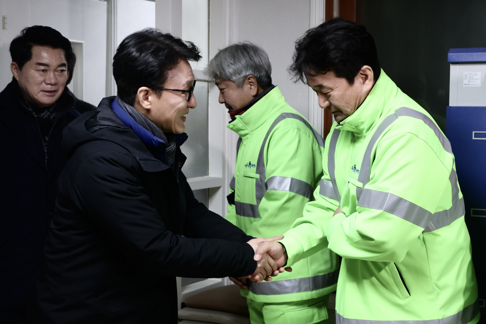 환경공무관 격려 방문