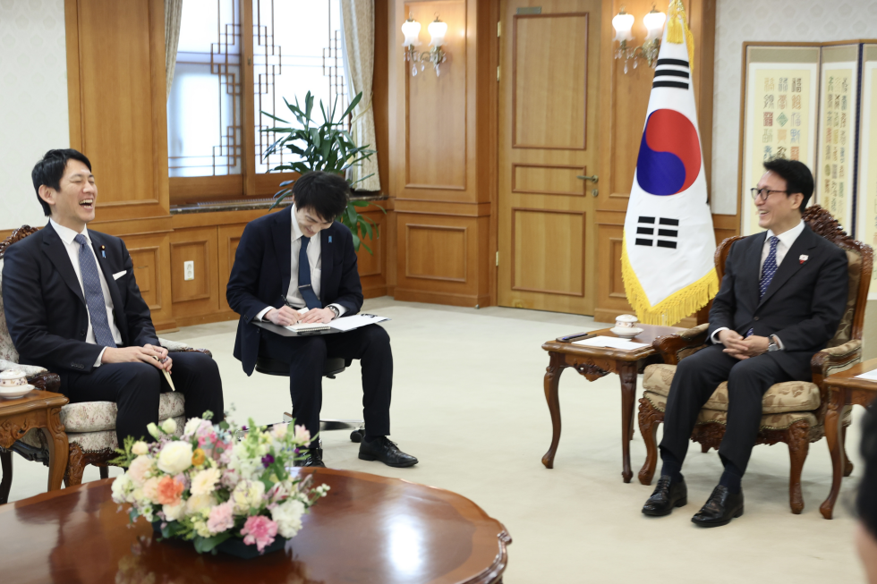 PM meets Takayuki Kobayashi, Chair of the Liberal Democratic Party Policy Research Council