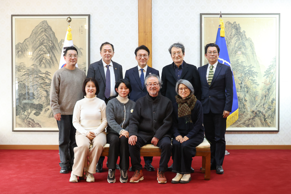 연극인과의 간담회