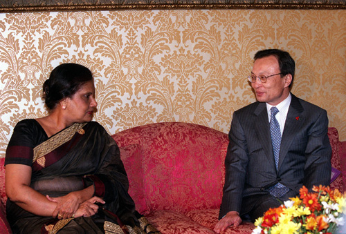 ''쿠마라퉁가'' 스리랑카 대통령 예방