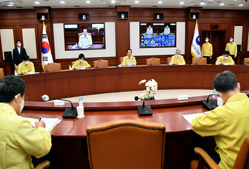 Meeting to discuss COVID-19 