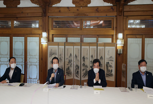 Ruling party-gov't meeting 