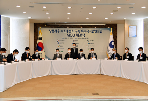 수소경제 MOU 체결식 및 제2차 수소경제위원회