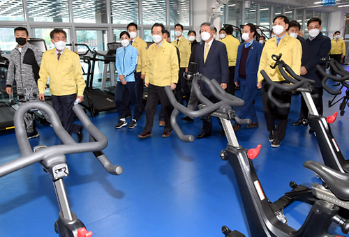 대구선수촌 방역현장 점검