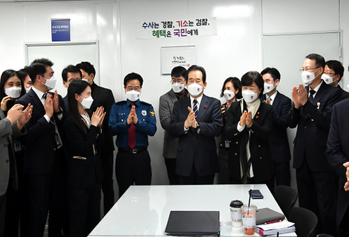 연말 맞이 경찰청 위로 방문