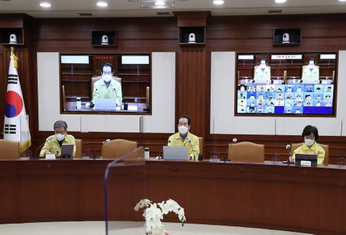 Meeting to discuss COVID-19 