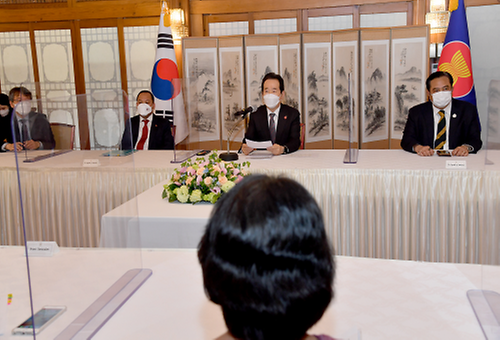 주한 아세안 대사단 간담회